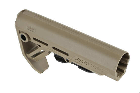 The Strike Industries Mod 1 Stock features a flat dark earth and black styling